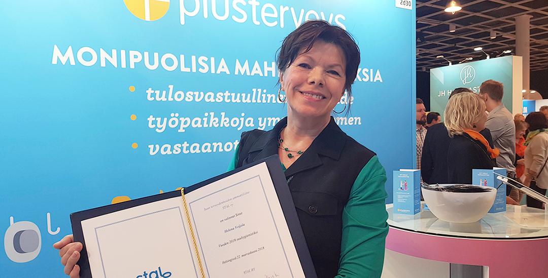 Helena Veijola - Vuoden suuhygienisti 2018