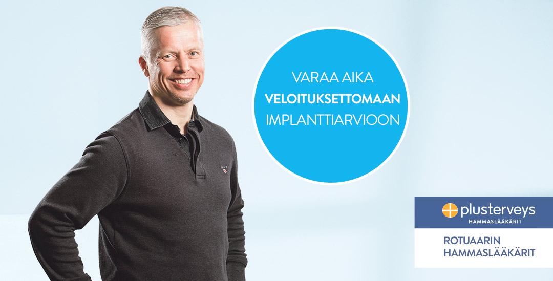 PlusTerveys Rotuaarin Hammaslääkärit Reponen implantit