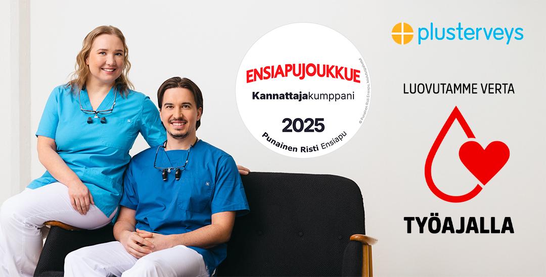 PlusTerveys yhteistyössä SPR:n kanssa