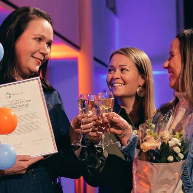 PlusTerveys Hammaskulma Meidän työ -kunniamaininta